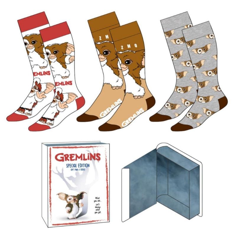 Gremlins Socken - Gizmo - one size - für Damen - Größe one size - multicolor  - Lizenzierter Fanartikel von Gremlins
