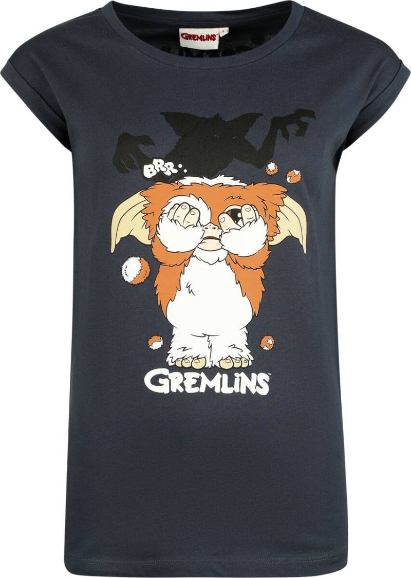 Gremlins T-Shirt - Gizmo - S bis 3XL - für Damen - Größe M - dunkelgrau  - EMP exklusives Merchandise! von Gremlins