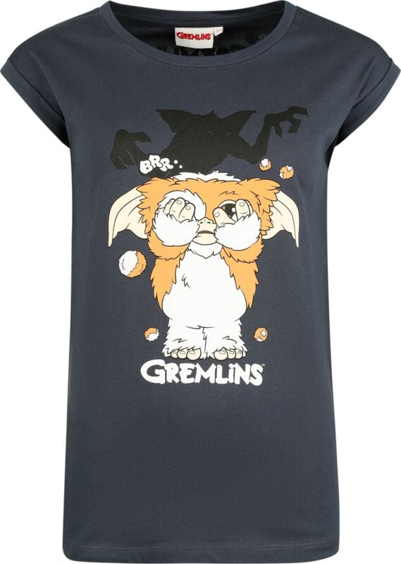 Gremlins T-Shirt - Gizmo - S bis 3XL - für Damen - Größe XL - dunkelgrau - EMP exklusives Merchandise! Gremlins T-Shirt - Gizmo - S bis 3XL - für Damen - Größe XL - dunkelgrau - EMP exklusives Merchandise! von Gremlins