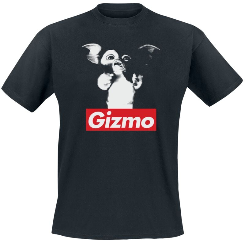 Gremlins T-Shirt - Gizmo - S bis XXL - für Männer - Größe XL - schwarz  - Lizenzierter Fanartikel von Gremlins