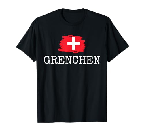 Grenchen Stadt Schweiz Urlaub Stadt Damen Herren Schweiz T-Shirt Grenchen Stadt Schweiz Urlaub Stadt Damen Herren Schweiz T-Shirt von Grenchen Travel Novelty Switzerland Swiss Trip Gag