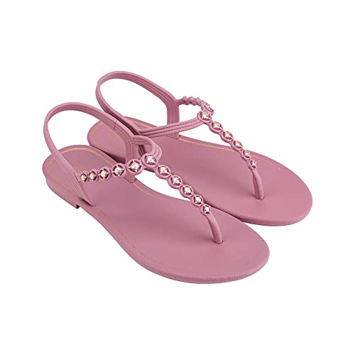 Grendha Damen CACAU PRECIOSA Sand AD, Lilac, 41.5 EU Schmal von Grendha