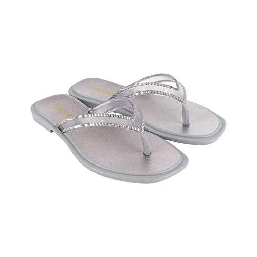 Grendha Damen CAJU RAST AD, Grey, 39 EU Schmal von Grendha