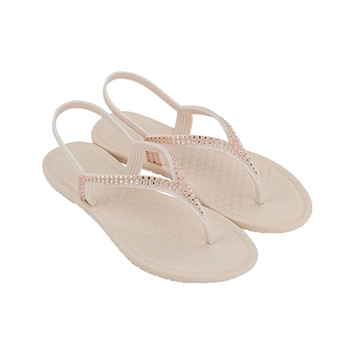 Grendha Damen TODO Dia BRILHA Sand AD Sandale, Off White, 38 EU von Grendha