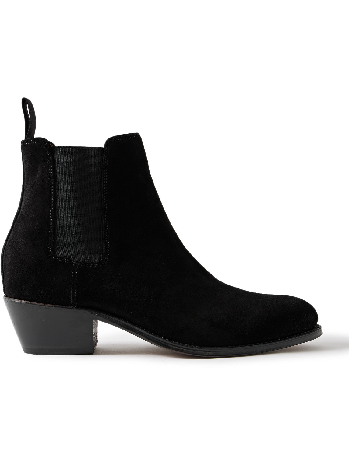 Grenson - Marco 222F Suede Chelsea Boots - Men - Black - UK 12 von Grenson