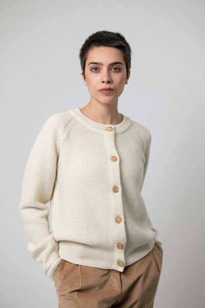 Grenz/gang Damen Cardigan aus Wolle (kbT) von Grenz/gang