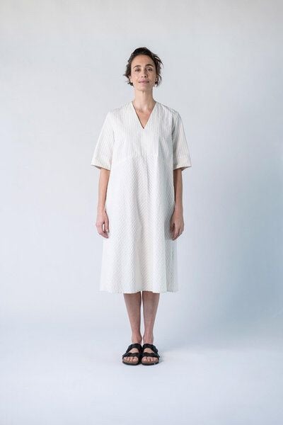 Grenz/gang Damen Kleid FREIA aus Bio-Baumwolle (kbA) von Grenz/gang