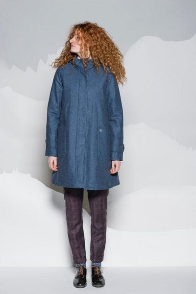 Grenz/gang Damen Mantel Anette aus Loden (Wolle aus kbT) von Grenz/gang