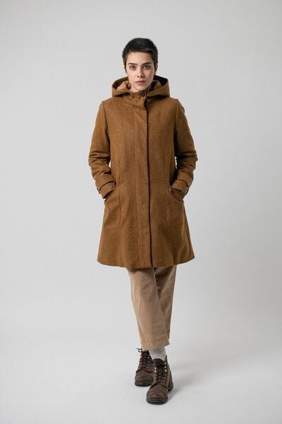 Grenz/gang Damen Mantel Anette aus Loden (Wolle aus kbT) von Grenz/gang