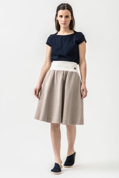 Grenz/gang Damen Rock LILLI aus Biobaumwolle Grenz/gang Damen Rock LILLI aus Biobaumwolle von Grenz/gang