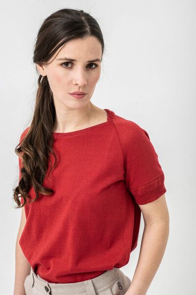 Grenz/gang T-Shirt MILLA aus Biobaumwolle (kbA) von Grenz/gang