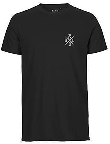 Grenzen|Los - Deluxe - Shirt Basic T-Shirt schwarz, Grösse L Grenzen|Los - Deluxe - Shirt Basic T-Shirt schwarz, Grösse L von Grenzenlos