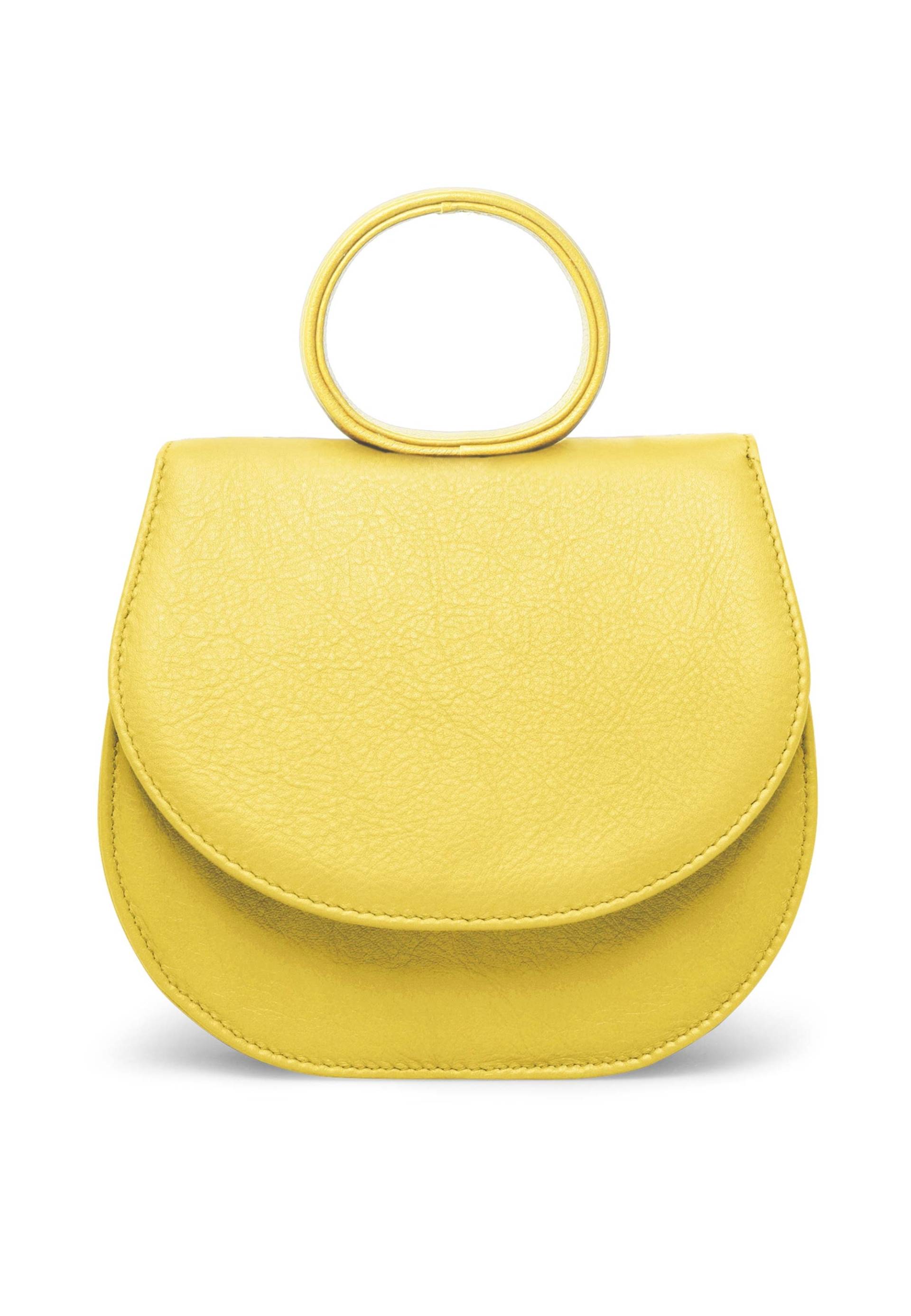 GRETCHEN Schultertasche "Ebony Mini Loop Bag" aus italienischem Kalbsleder von Gretchen