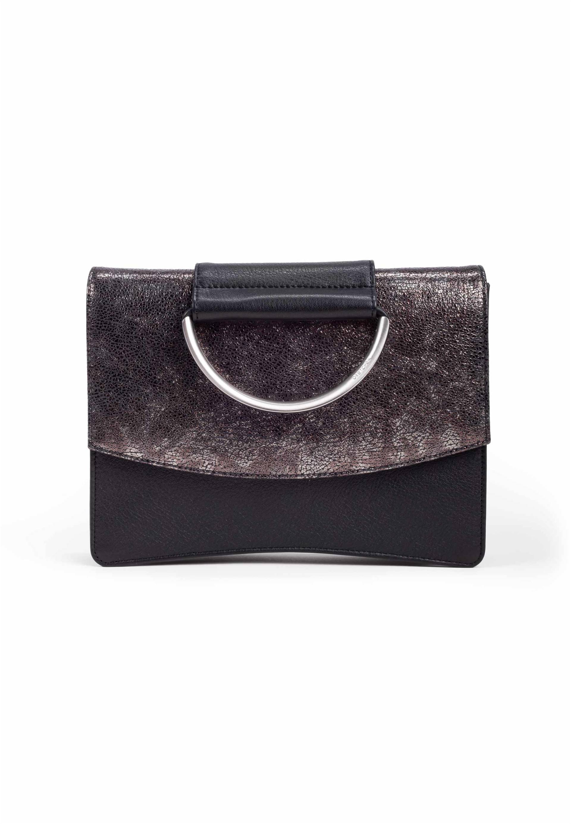 GRETCHEN Schultertasche "Oyster Clutch Three" aus italienischem Kalbsleder von Gretchen