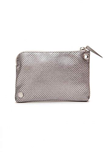 Gretchen Jasmine Midi Purse Farbe Sparkling Silver Check Pattern von Gretchen