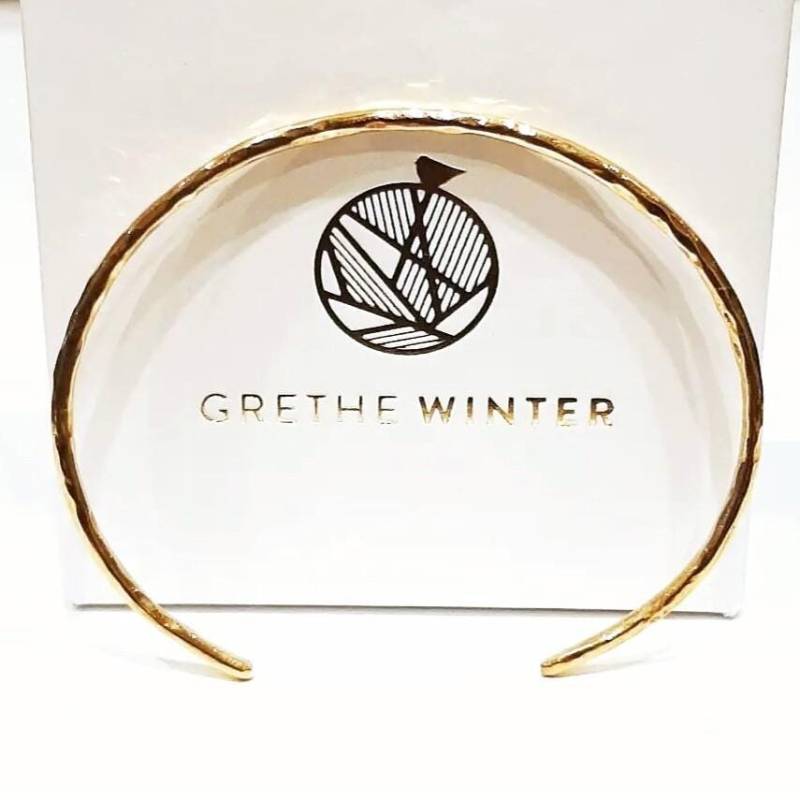 Kleine Funken Armreif, Gehämmert Kleine Funken Armreif, Gehämmert von GretheWinter