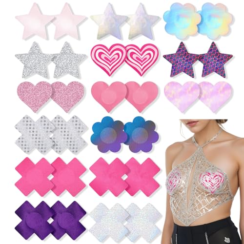 Glitz Pasties 30 Stück Nipple Patches Selbstklebend Nippelabdeckungen Aufkleber für Frauen Nipple Pads Brustaufkleber Selbstklebendes Nippelpads Sexy Nipple Cover Nippelabdeckungen Nipple Sticker Glitz Pasties 30 Stück Nipple Patches Selbstklebend Nippelabdeckungen Aufkleber für Frauen Nipple Pads Brustaufkleber Selbstklebendes Nippelpads Sexy Nipple Cover Nippelabdeckungen Nipple Sticker von Grevosea