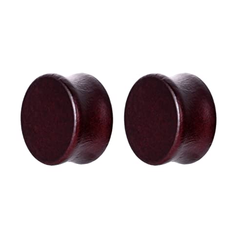 Grewod Ohr Tunnel Holz, Holz Damen Herren Flesh Tunnel Ohr Plug Ohr Expander Piercing Schmuck 20MM, 2 Stück Grewod Ohr Tunnel Holz, Holz Damen Herren Flesh Tunnel Ohr Plug Ohr Expander Piercing Schmuck 20MM, 2 Stück von Grewod