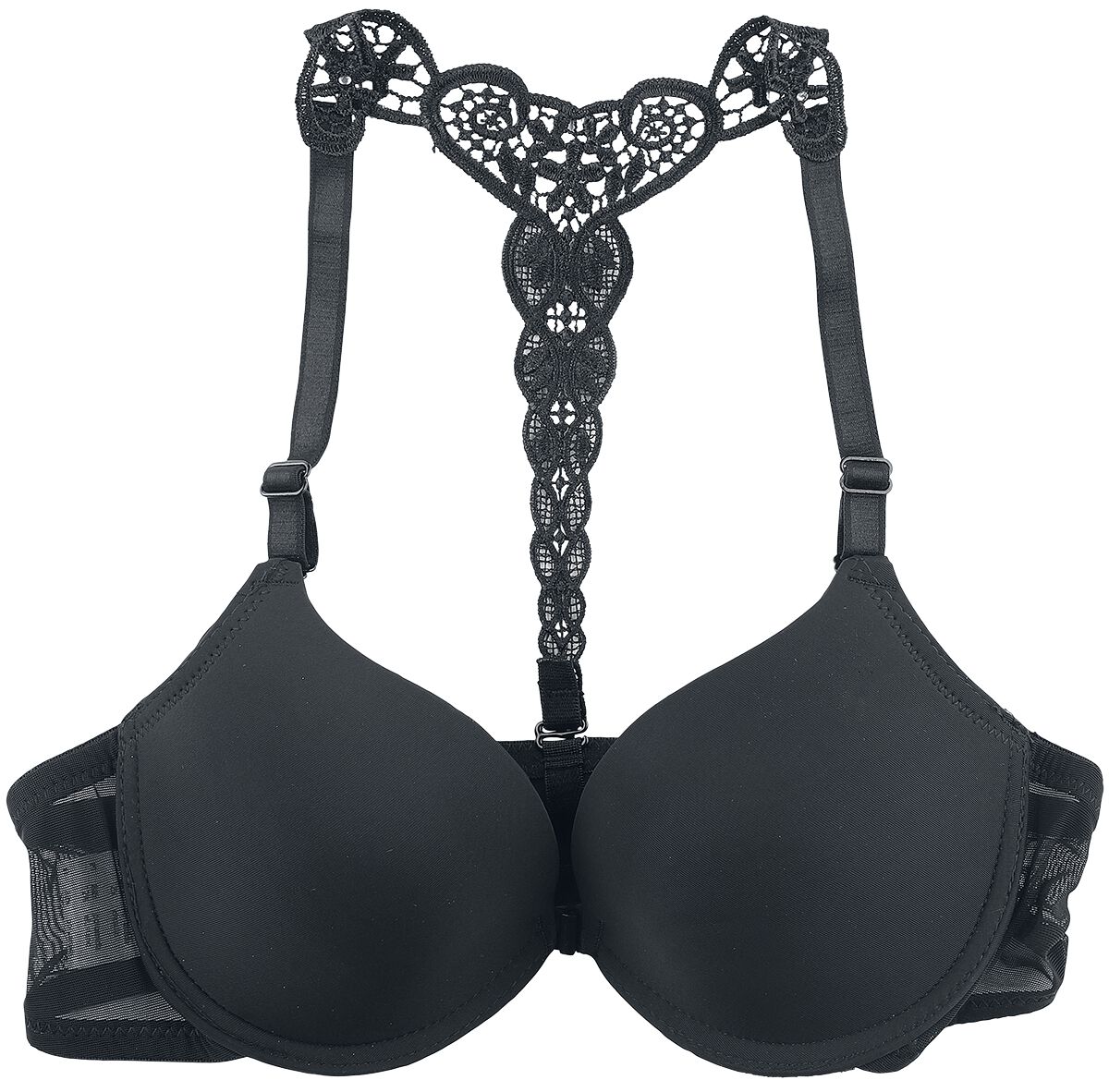 Grey Velvet BH - Spitzen Bra - XS bis M - für Damen - Größe XS - schwarz von Grey Velvet