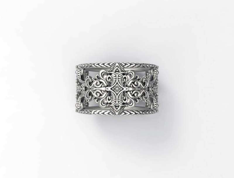 Barocker Filigraner Ring von GreyWolfJewellery