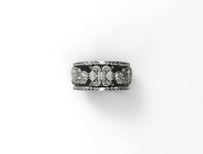 Nixe-Band-Ring von GreyWolfJewellery