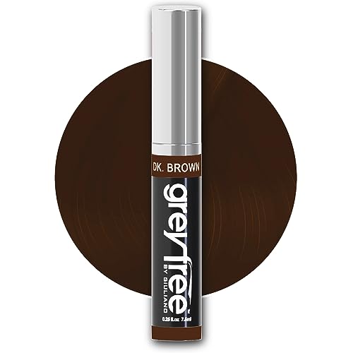 Greyfree Mascara Hair dunkelbraun, 1er Pack (1 x 8 ml) von Greyfree