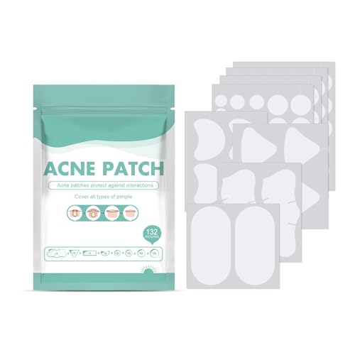 Grgowe Akne Pickel Patch,Aknepflaster,Pimple Patch Pflaster,Pickel Patch Hydrocolloid,Lindern Effektiv Akne Pickel Patch Häufige Für Gesichtspflege,Geeignet Für Alle Hauttypen von Grgowe