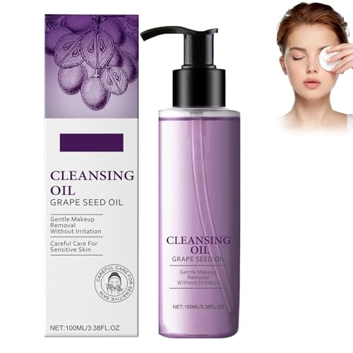 Gentle Oil Cleanser, Gesichtsreiniger & Makeup-Entferner, Anftes, Frisches Reinigungsöl, mit Traubenkernöl, Eine Leichte, Reinigt das Gesicht Sanft von Make-up, Geeignet für alle Hauttypen Gentle Oil Cleanser, Gesichtsreiniger & Makeup-Entferner, Anftes, Frisches Reinigungsöl, mit Traubenkernöl, Eine Leichte, Reinigt das Gesicht Sanft von Make-up, Geeignet für alle Hauttypen von Grgowe