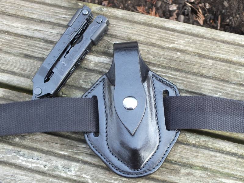 Auf Bestellung Gefertigt. Gerber Multiplikator Scheide, Schwarz Oder Braun von GrhLeather