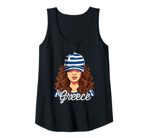Damen Griechenland Frau Grieche Tank Top Damen Griechenland Frau Grieche Tank Top von Griechenland Geschenke
