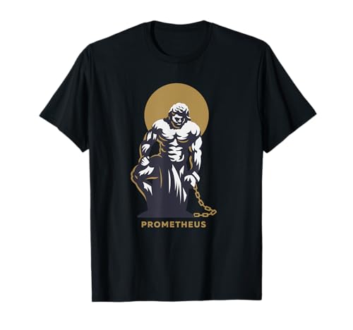Prometheus Gott griechische Mythologie Antike T-Shirt T-Shirt Prometheus Gott griechische Mythologie Antike T-Shirt T-Shirt von Griechische Mythologie Götter Antike Tshirt