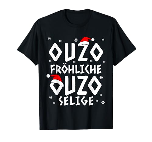 Griechischer Ouzo Sprüche für den Weihnachtsmarkt Damen Unisex-Erwachsene Schwarz T-Shirt S Klassisch Kurzarm Buchstabenmuster T-Shirt Weihnachten Griechischer Ouzo Sprüche für den Weihnachtsmarkt Damen Unisex-Erwachsene Schwarz T-Shirt S Klassisch Kurzarm Buchstabenmuster T-Shirt Weihnachten von Griechischer Ouzo Sprüche für den Weihnachtsmarkt