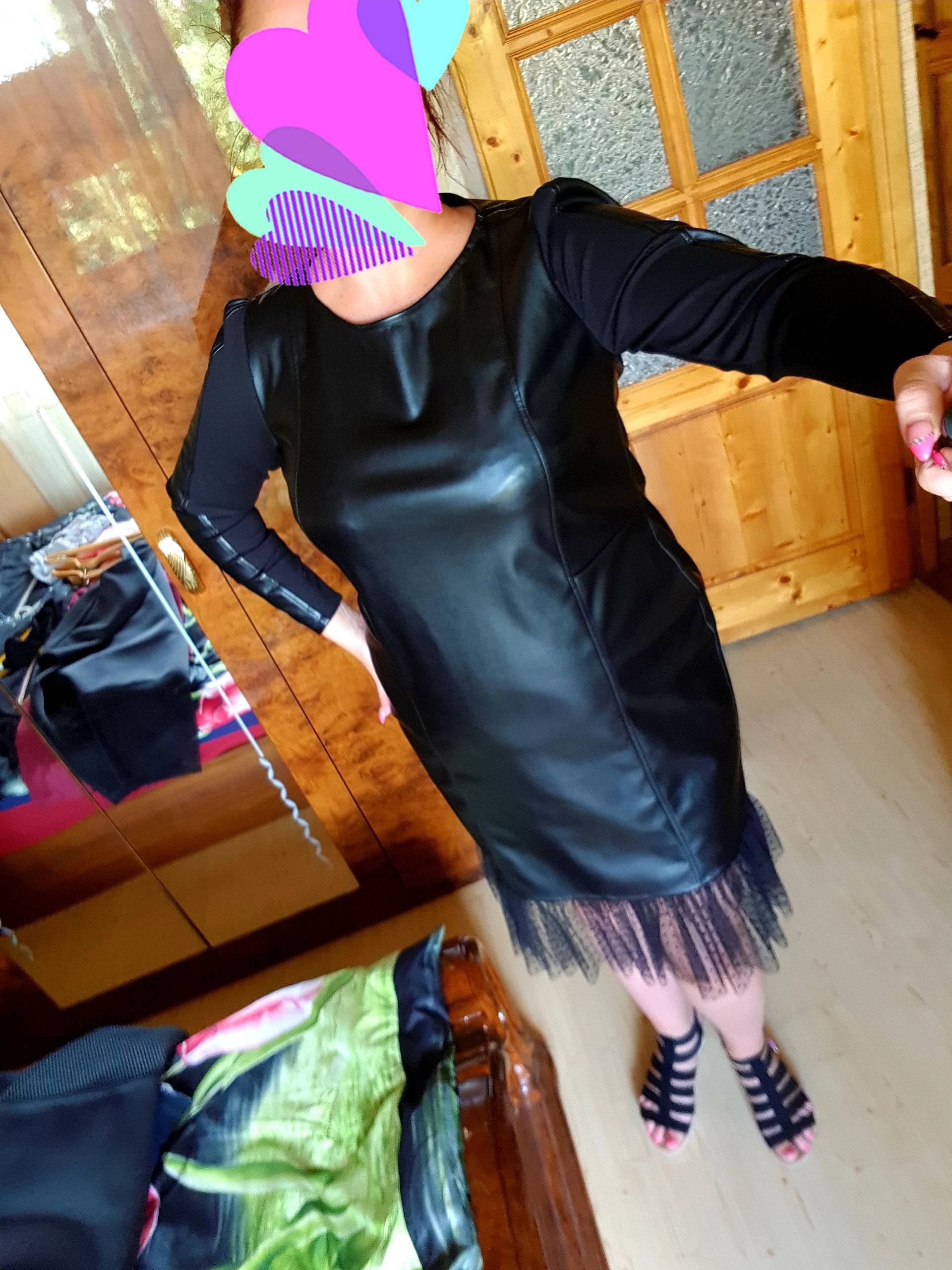 Eko Lederkleid von GrilauritaHandmade