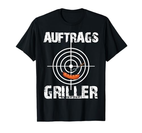 Grillen Tshirt Für Männer Lustig Barbeque Grillschürze BBQ T-Shirt von Grillen Geschenk BBQ Barbecue Herren Grillmeister
