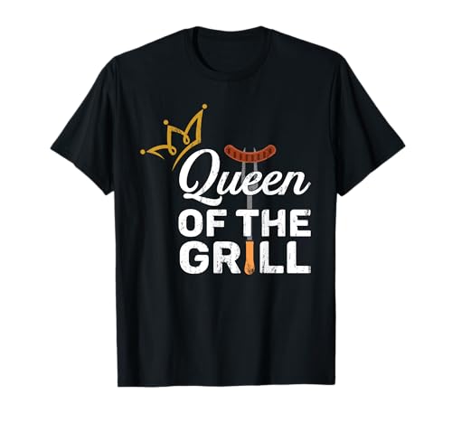 Grillmeister Königin BBQ Lustiges Damen Geschenk Grillen T-Shirt Grillmeister Königin BBQ Lustiges Damen Geschenk Grillen T-Shirt von Grillmeister BBQ