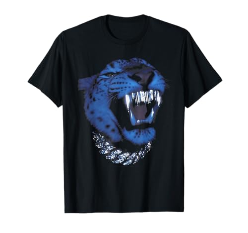 Gangsta Leopard Bling Animal Grillz Streetwear Herren Damen T-Shirt Gangsta Leopard Bling Animal Grillz Streetwear Herren Damen T-Shirt von Grillz Animals Fashion Grills Graphic Tee