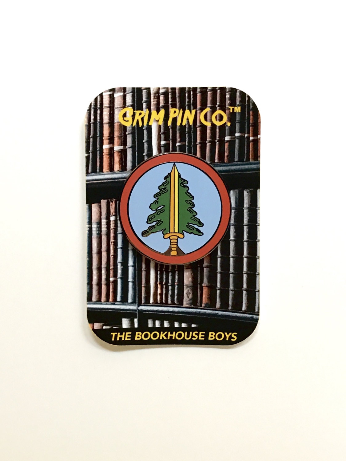 "Twin Peaks Inspiriert "Bookhouse Boys" Hard Emaille Pin "Twin Peaks Inspiriert "Bookhouse Boys" Hard Emaille Pin von GrimPinCo