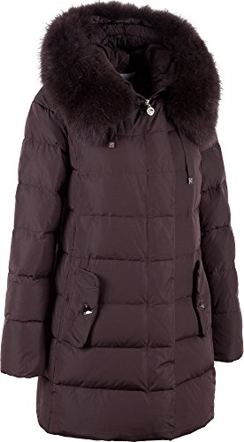 Grimada 3751 Damen Jacke Daunenjacke OLANMEAR mit Pelzbesatz (38, braun) von Grimada