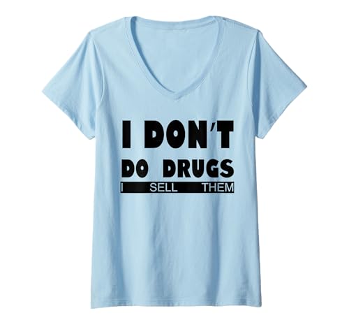 Damen T-Shirt mit V-Ausschnitt Damen T-Shirt mit V-Ausschnitt von Grime Lab