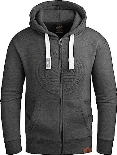 Grin&Bear Hoodie Herren Sweatshirt GEC601 Anthrazit L von Grin&Bear