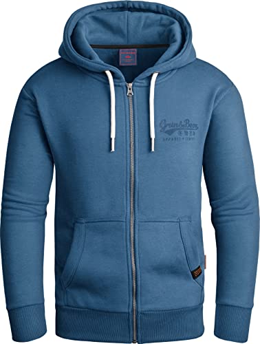 Grin&Bear Hoodie Herren Sweatshirt GEC603 Petrol M von Grin&Bear