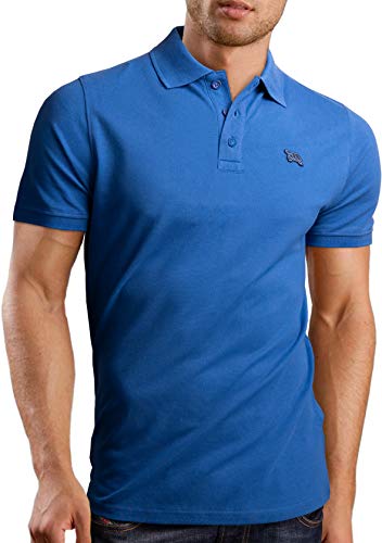 Grin&Bear Polo, Blau, Regular S (46), PL01 von Grin&Bear