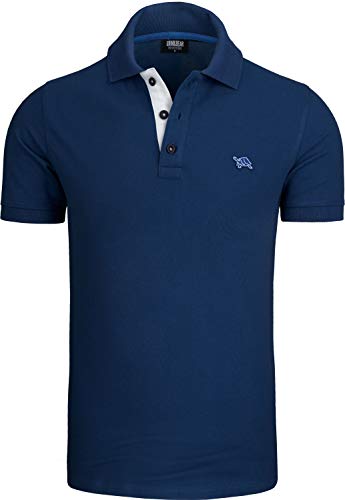 Grin&Bear Polo, Navy, Regular S (46), PL02 von Grin&Bear