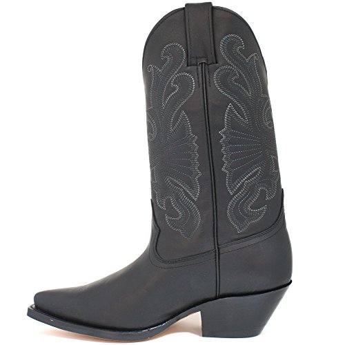 Grinders Buffalo Schwarz Herren Cowboy Stiefel 41 von Grinders