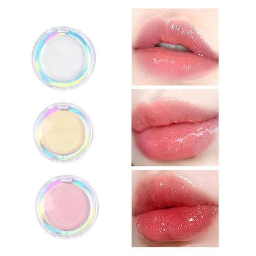 Moisturizing jelly Color Changing Lip Gloss Lip Glow Oil, Nutritious Clear Lip Mask Nourishing Lip Balm High-Shine Lip Gloss Lip Stick Lip Care Longlasting for Women Girls Dry Lip (3 colors) von Grindrom