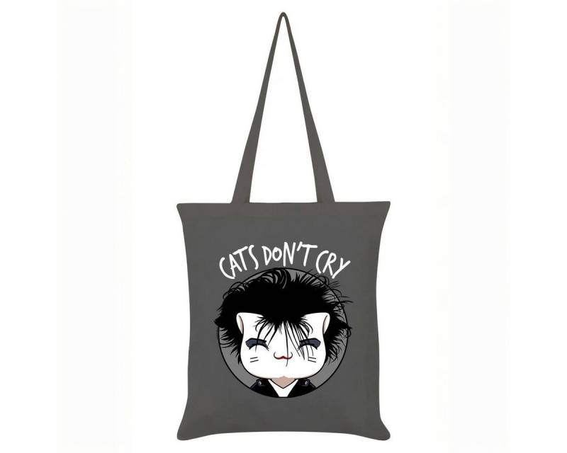 Grindstore Schultertasche Gothic Stofftasche Cats Don't Cry The Cure, Gothic Stofftasche Cats Don't Cry The Cure von Grindstore