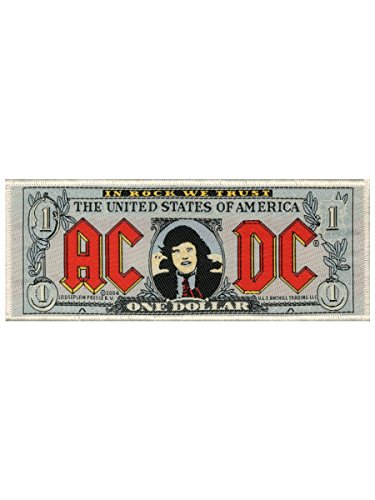 AC/DC BANK NOTE Patch von Grindstore