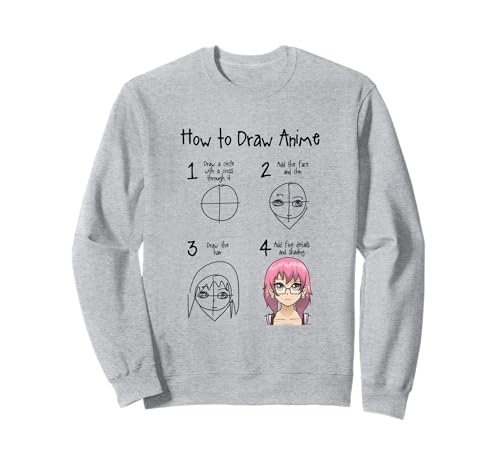 Wie zeichnet man Anime Sweatshirt Wie zeichnet man Anime Sweatshirt von Grindstore