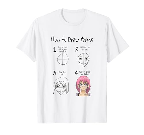 Wie zeichnet man Anime T-Shirt Wie zeichnet man Anime T-Shirt von Grindstore