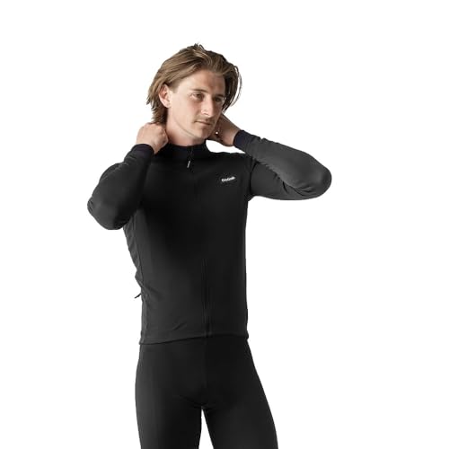 GripGrab EXPLR Merinotech Thermo Langarmtrikot Merino Gravel Fahrradtrikot Lang Winter Radsport Trikot Radtrikot Herren von GripGrab